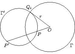 \begin{displaymath}
\xy
\xyimport(5,5){\epsfxsize=5.5cm \epsfbox{fig0610.eps}}*\...
...
,(0.2,3.9)*+{\Gamma'}
,(0.45,0.7)*+{P'}
,(2.7,3.5)*+{r}
\endxy\end{displaymath}
